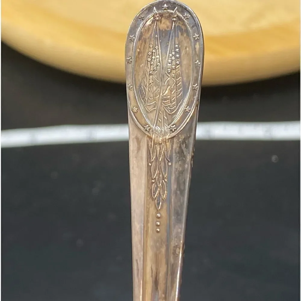 Vintage Silver Plated WM Rogers Presidential Commemorative Spoon Set NIOB